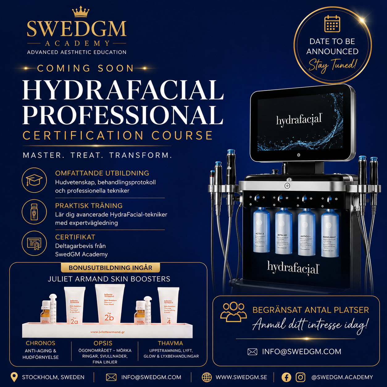 Hydra-Facial Advanced Course 27-28 July 2026