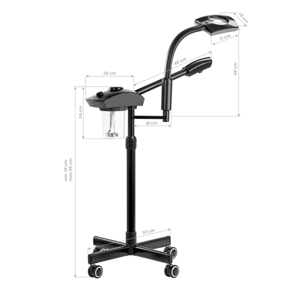 Giovanni Steamer with magnifier lamp - Image 7