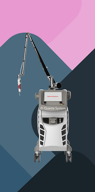 Quanta System Q-Plus laser system