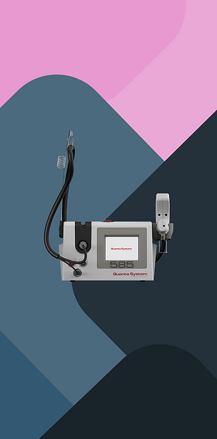 Quanta System 585 solid-state laser